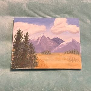Mountain Landscape Canvas Art SIGNED!!!